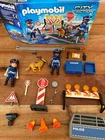 6924 Playmobil City Action Police K9 Blockade Roadblock Traffic Stop Incomplete Used. Price: $12.00.
