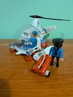 Playmobil #3144 Police Helicopter & Figures Incomplete Used. Price: $10.00.