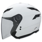 Helmet Gmax GM67 Open Face With Peak Motorcycle Small Pearl White G3570083 Y2 New. Price: $72.69.