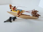Vintage 1985 Playmobil 3466 Arctic Kayak Inuit Eskimo Dog Sled Near Perfect Set Used. Price: $59.95.