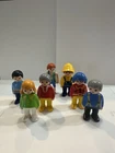 Vintage 1990 Playmobil 6630 Toy 1-2-3 Figures Caucasian Family Used. Price: $25.00.
