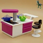 Playmobil Kitchen Island - Cabinet Ceramic Hob Countertop Modern... Used. Price: $16.28.