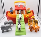 Playmobil Geobra 123 Noah Ark My Take Along Bible With Animals. Playset 6765 Used. Price: $29.90.
