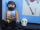 Playmobil Pirates Carry Case Set W/ Figures, Boat, Cannon & Accessories Used. Price: $18.00.