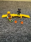 Vintage Playmobil Skateboarders Set 3709 With Figures And Ramp Used. Price: $15.00.