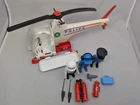 Vintage Playmobil Police Helicopter #3144 As Shown Used. Price: $20.00.