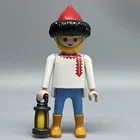 Playmobil Gypsy Male Adult Figure Medieval Dancing Bear Traveler 3632 Vintage Used. Price: $14.72.