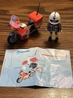 No Box 3924 Motorcycle Paramedic Vintage Playmobile Toy G3 Used. Price: $10.00.
