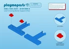 Playmobil 4306 4383 /6341 09 6900-A Crossing Barrier Support (pair) New. Price: $13.42.