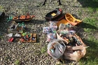 Huge Vintage Playmobil Pirate Ship Island Rescue Helicopter Figure Boat Toy Lot Used. Price: $80.00.