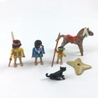 Playmobil 1992 Vintage 3396 Western Indian Theme Incomplete Used. Price: $14.00.