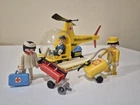 Vintage Playmobil #3247 Medical Helicopter & Crew (very Rare) Used. Price: $39.99.