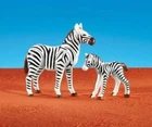 Playmobil 7898 Adult Zebra With Foal Baby Zoo Animal Safari Wild Life Add-on Bag New. Price: $14.99.