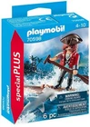 Playmobil Special Plus 70598 Pirate With Raft And Shark Hammer, Global Shipping New. Price: $18.27.