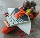 Playmobil 4883 Top Agents Transport Torpedo Diver Used. Price: $7.50.