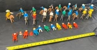 Playmobil Action Figures And Horses Indian Chief Cowboy Police + Used. Price: $29.99.