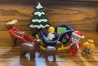 Playmobil 1.2.3. Rare 6787 Santa And Forest Animals Complete Used. Price: $19.50.