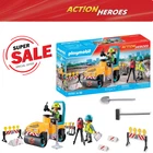 Playmobil 71751 Action Heroes Road Construction Workers New Boxed !!. Price: $48.50.