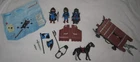 Playmobil 5978 Blue Knights Battering Ram Set Horse Weapons Shield Sword Used. Price: $24.99.
