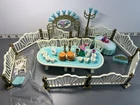 Vintage Playmobil Wedding Reception 5339 Pieces Tables Chairs Dishes Fence + Used. Price: $21.93.