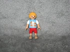 Playmobil Figure #9233 - Glass Bottom Boat Child 230208 Blonde Caucasian Used. Price: $7.96.
