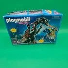 Playmobil Castle Knight Black Red Fire Breathing Dragon Rare - New Box Damage. Price: $54.99.