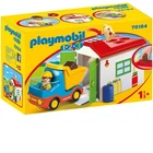 Playmobil 1.2.3 - Garbage Truck With Garage New. Price: $33.75.