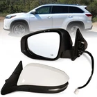 Lqito Driver Side Mirror Fits 2014-2019 Toyota 6PINS-LEFT, White New. Price: $74.84.