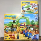 Playmobil Toddlers -1-2-3- Zoo Playset With Bonus Lion Enclosure New. Price: $199.99.
