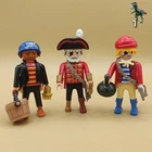 Playmobil Crew-pirate Ship-treasure Island-sailors-private Buccaneers Used. Price: $18.05.