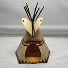 Vintage 1989 Playmobil Geobra Native American Indian Camp Teepee Replacement #2 Used. Price: $31.45.