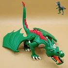 Playmobil Large Green Dragon-medieval Castle Guardian-mythological Animal Used. Price: $18.05.