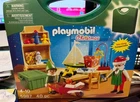 Playmobil 5987 Christmas Carrying Case Take Along Workshop Santa Elf Figure New. Price: $35.00.