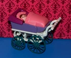 Playmobil 5510 Victorian Pram Purple Pink Baby Infant Stroller Replacement Part Used. Price: $11.99.