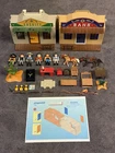 Playmobil Set 4398 Take Along Western City Bank & Sheriff Used. Price: $69.99.