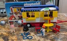 Playmobil 3728 Romani Circus Strong Trailer Train Car Incomplete Used. Price: $40.00.