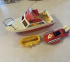 Vintage 1984 Playmobil 3498 Family Motorboat M899 Missing Accessories Used. Price: $20.00.