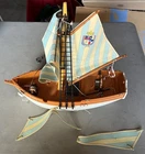 Vintage Playmobil Pirate Ship 4290 Incomplete 2011 Used. Price: $50.00.