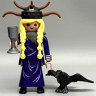 Playmobil Viking Queen Gunnhild Eric Bloodaxe Wife Sorceress Female Adult Figure Used. Price: $18.80.