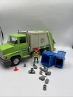 Playmobil 5938 5679 Green Recycling Garbage Trash Truck Set Figures Accessories Used. Price: $21.25.
