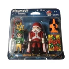 New Playmobil #5846 Santa & Elf With Gifts Set 18 Pieces. Price: $9.95.