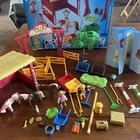 Playmobil 5937 Pony Farm Ranch Playset- Used Great Condition- Extra Pieces- Box. Price: $21.99.