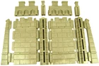 Playmobil 3666 Castle Parts 2 Walls Expansion Set New 10PCS Medieval Knights Nos. Price: $19.19.