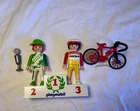 Vtg Collect Playmobil #3849 Some Of The Bicycle Race Tour De France Bundle Rare! Used. Price: $11.50.