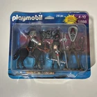 Playmobil Castle Knights 28 Piece Rare New Horse Weapons Collectible Sealed 5888. Price: $20.00.