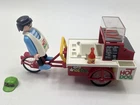Vintage Playmobil 3848 Bicycle Cart Hot Dog Stand Not Complete Set - Box Used. Price: $14.99.