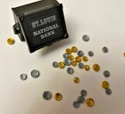 Playmobil-grey Suitcase Box/trunk With Gold & Silver Coins -western Bank Used. Price: $9.99.