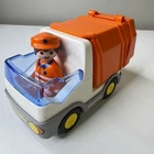 Playmobil Junior 123 Recycling Truck #6774 No Trash Can Included Used. Price: $10.00.