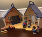Playmobil 5953 4324 Take-along School House Lot Figures Chalkboard Playground Used. Price: $52.00.