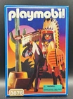Playmobil 3876 Native American Indian Chief On Horse 1996 - New/sealed. Price: $28.45.